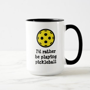 Tasse à café drôle pour joueur de pickleball