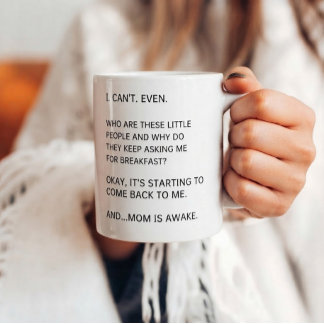 Tasse à café drôle pour maman