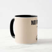 TASSE À CAFE DRÔLE POUR PAPA, PAS DE RESPECT ! (Devant gauche)