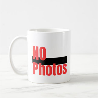 Tasse à café drôle sans photos - Tasse sans photog