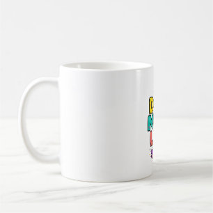 Tasse à café drôle sur la vie de maman de chien