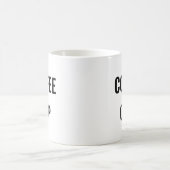 Tasse à café drôle - Texte simple - Cadeau farce (Centre)