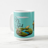 Tasse à café Dry Fly Wizard pêche à la truite Cadd (Devant gauche)