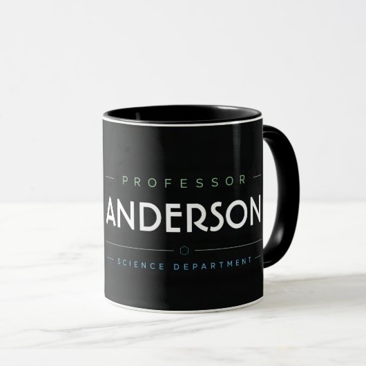Tasse à café du département de sciences du profess (Devant droit)