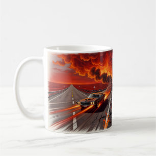 Tasse à café du groupe de rock Highway to Hell Fla