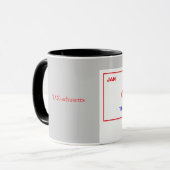 Tasse à café du Massachusetts (Devant gauche)