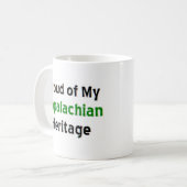 tasse à café du patrimoine appalachien (Devant gauche)