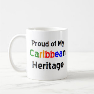 tasse à café du patrimoine des caraïbes