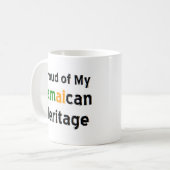 tasse à café du patrimoine jamaïcain (Devant gauche)