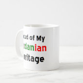 tasse à café du patrimoine jordanien (Devant gauche)