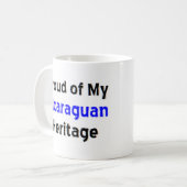 tasse à café du patrimoine nicaraguayen (Devant gauche)