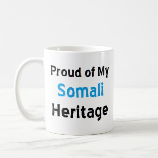 tasse à café du patrimoine somali (Gauche)