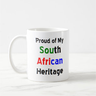tasse à café du patrimoine sud-africain