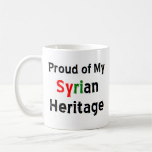 tasse à café du patrimoine syrien