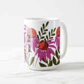 Tasse à café Échinacée (Devant droit)