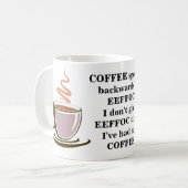 Tasse à café EEFFOC (Devant gauche)