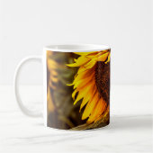 Tasse à café - Élégance Tournesol (Gauche)