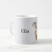 Tasse à café éléphant (Devant gauche)