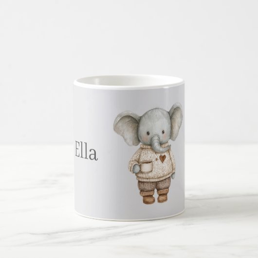 Tasse à café éléphant (Centre)
