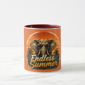 Tasse à café Éléphant Endless Summer