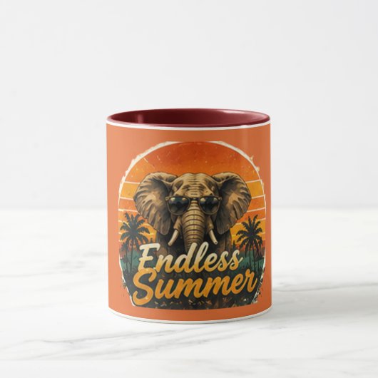 Tasse à café Éléphant Endless Summer (Centre)