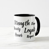 Tasse à café éléphant, tasse de motivation (Devant droit)