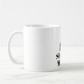 Tasse à café 'Elle a dit quoi?' (Gauche)