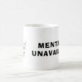 Tasse à Café "Émotiiellement Inaccessible" (Centre)