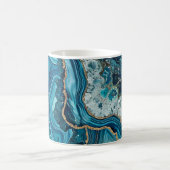 Tasse à café en Agate de Teal (Centre)