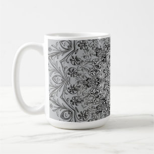 Tasse à café en art de mandala bohème