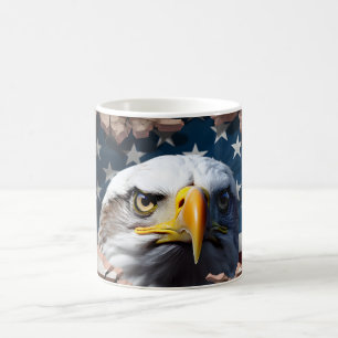 Tasse à café en céramique Aigle Patriotique et Dra