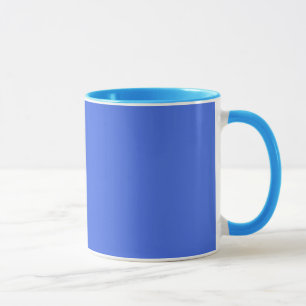 Tasse à café en céramique bleu royal pour usage qu