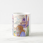 Tasse à café en céramique Château de Princesse Fée (Centre)