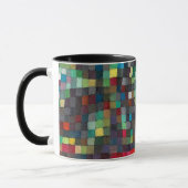 Tasse à café en céramique d'art abstrait fin de Pa (Gauche)