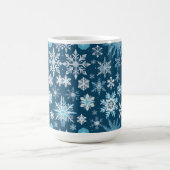 tasse à café en cristaux de flocon de neige (Centre)