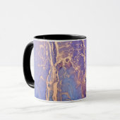 Tasse à café en marbre violet (Devant gauche)