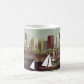 Tasse à café en paysage urbain (Centre)