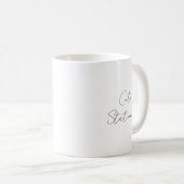 tasse à café en piano de luxe doux (Devant droit)