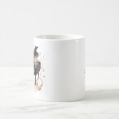 tasse à café en piano de luxe doux (Centre)