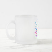 Tasse à café en verre givré (Gauche)