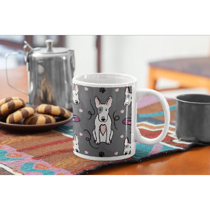 Tasse à café English Bull Terrier Amoureux de ch