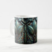 Tasse à café Engrenages Gothiques (Devant gauche)