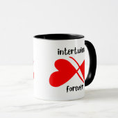Tasse à café « Entrelacés pour toujours » (Devant droit)