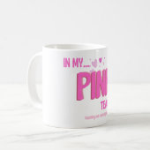 Tasse à café Ère de professeur rose (Devant gauche)