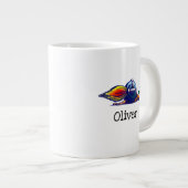 Tasse à café Escargot Fusée (Devant droit)