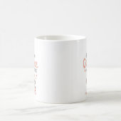 Tasse à café et cattitude drôle de chat (Centre)