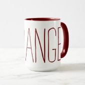 TASSE À CAFE "ÉTRANGE" (Devant droit)