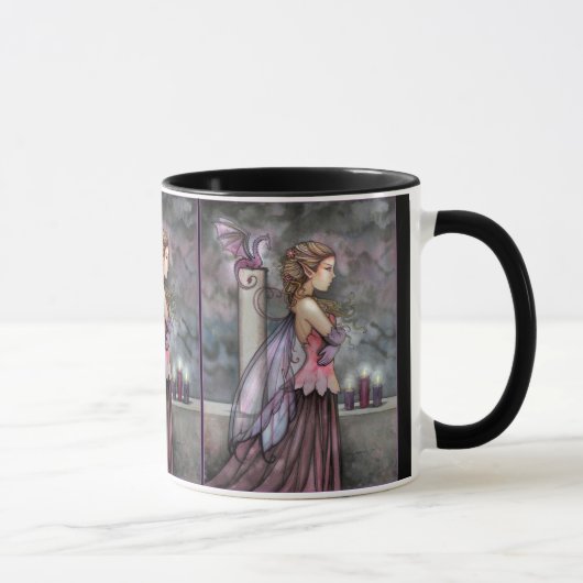 Tasse à café Fairy Dragon par Molly Harrison (Droite)