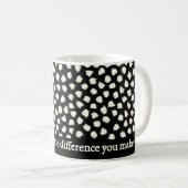 Tasse à café Fais une différence (Devant droit)