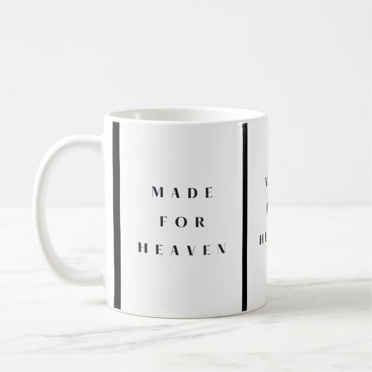 Tasse à café faite pour le Ciel (Gauche)